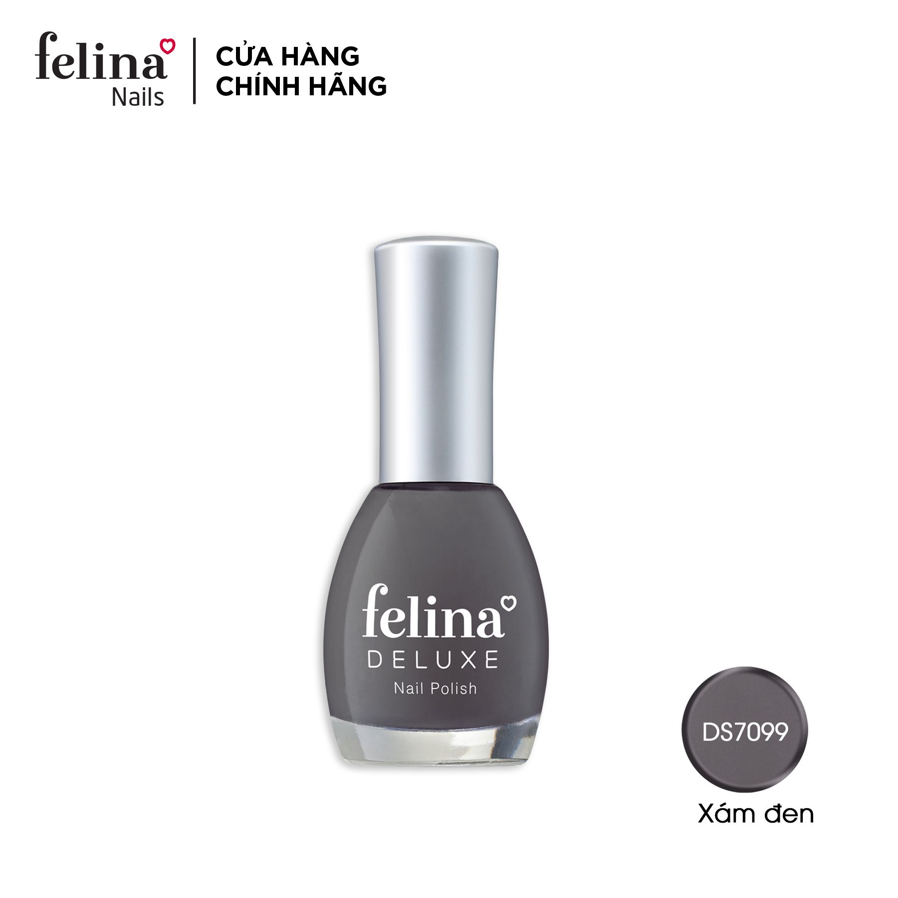 Sơn móng tay Felina Deluxe màu Xám Xanh_DS9009 -