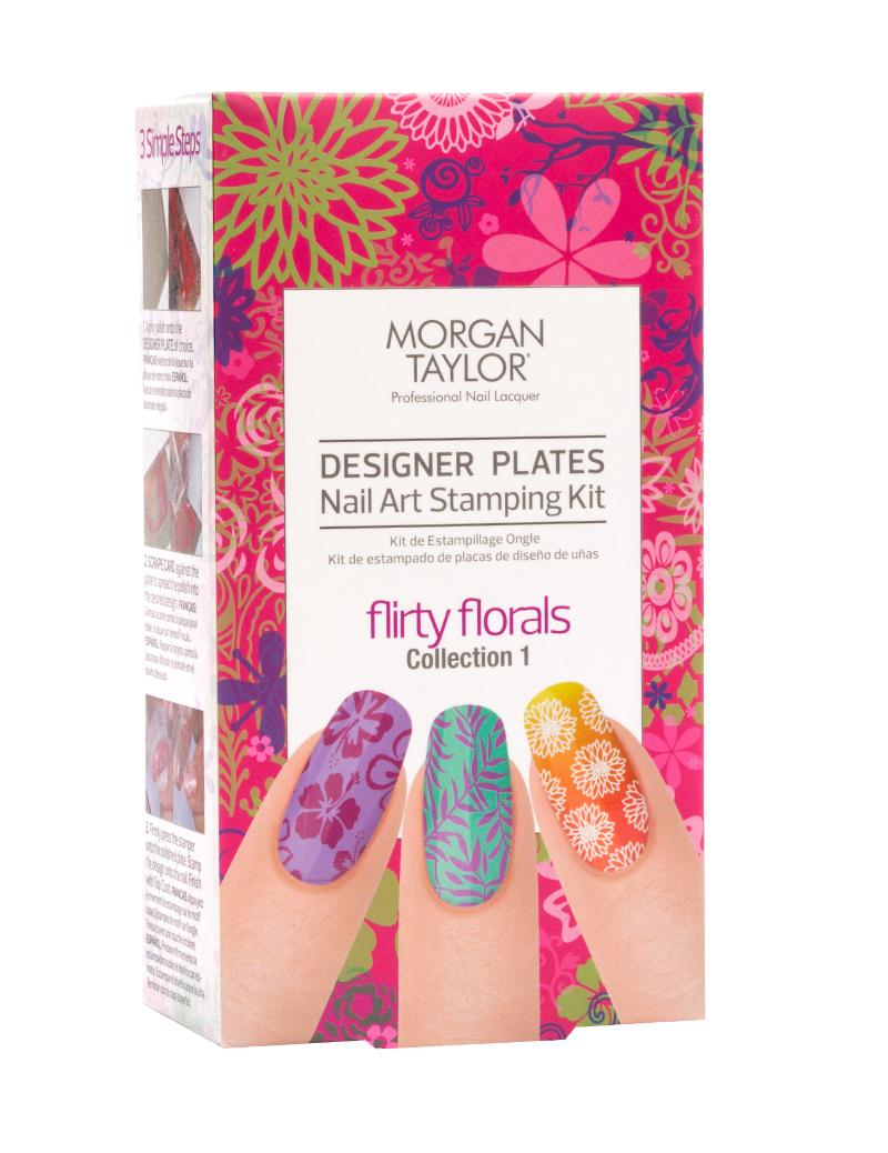DESIGNER PLATES FLIRTY FLORALS - 3720201