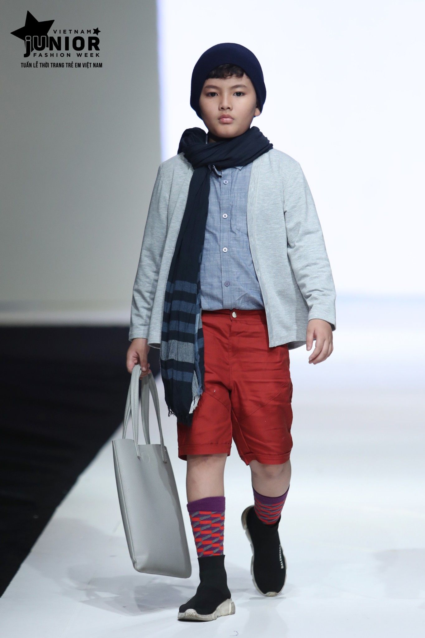 Áo cardigan BT Jersey - Thun dày xám