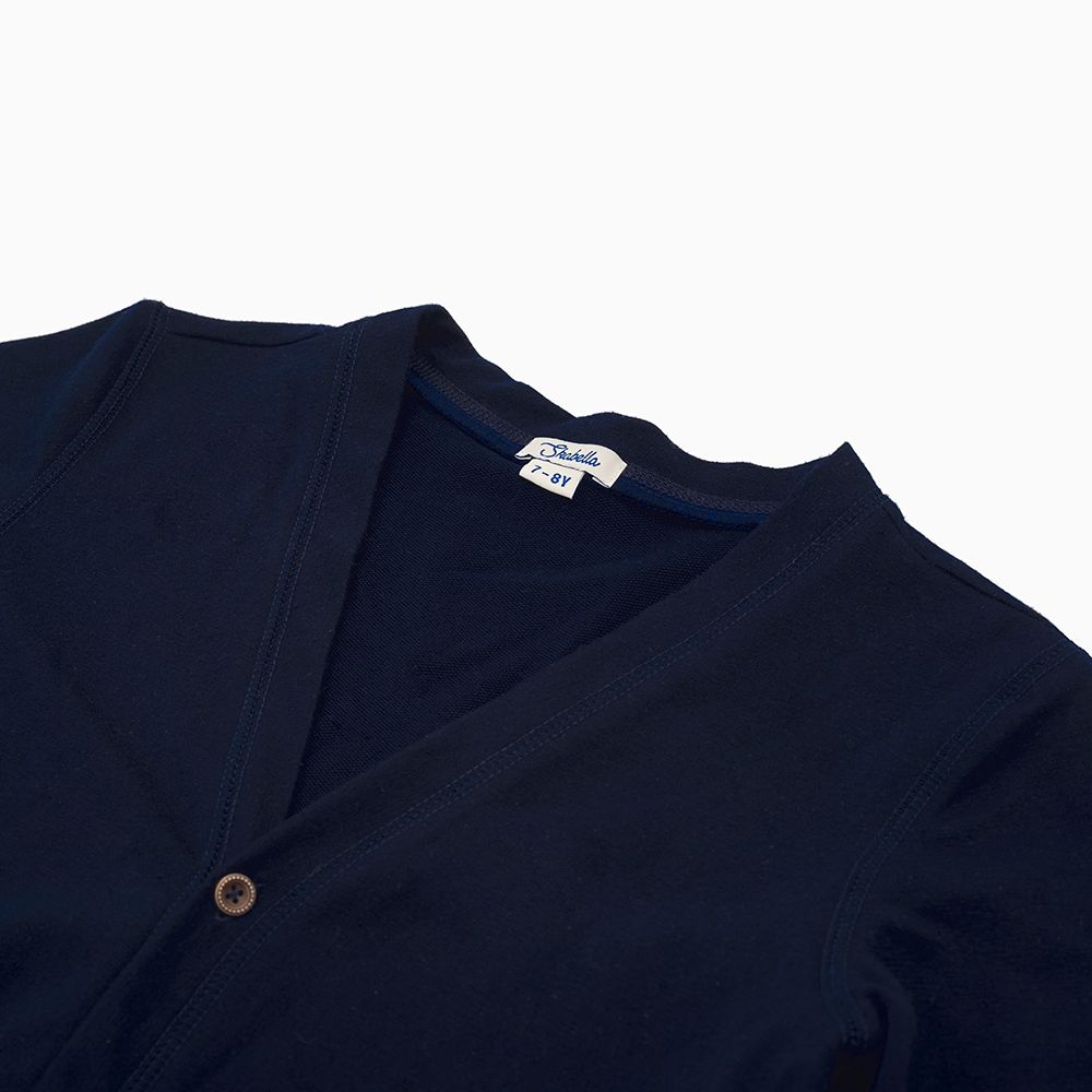 Áo cardigan BT Jersey - Xanh navy