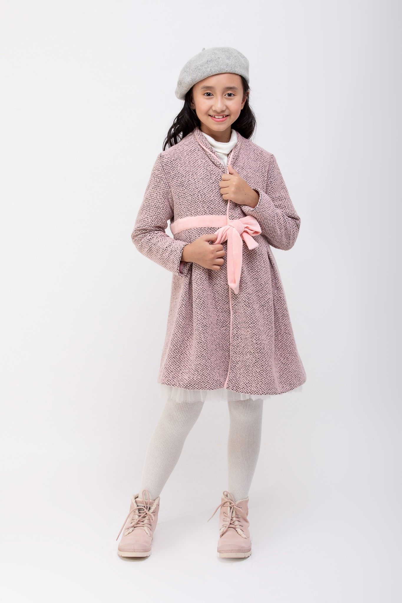 Áo khoác Bé Gái Chloe - Hồng