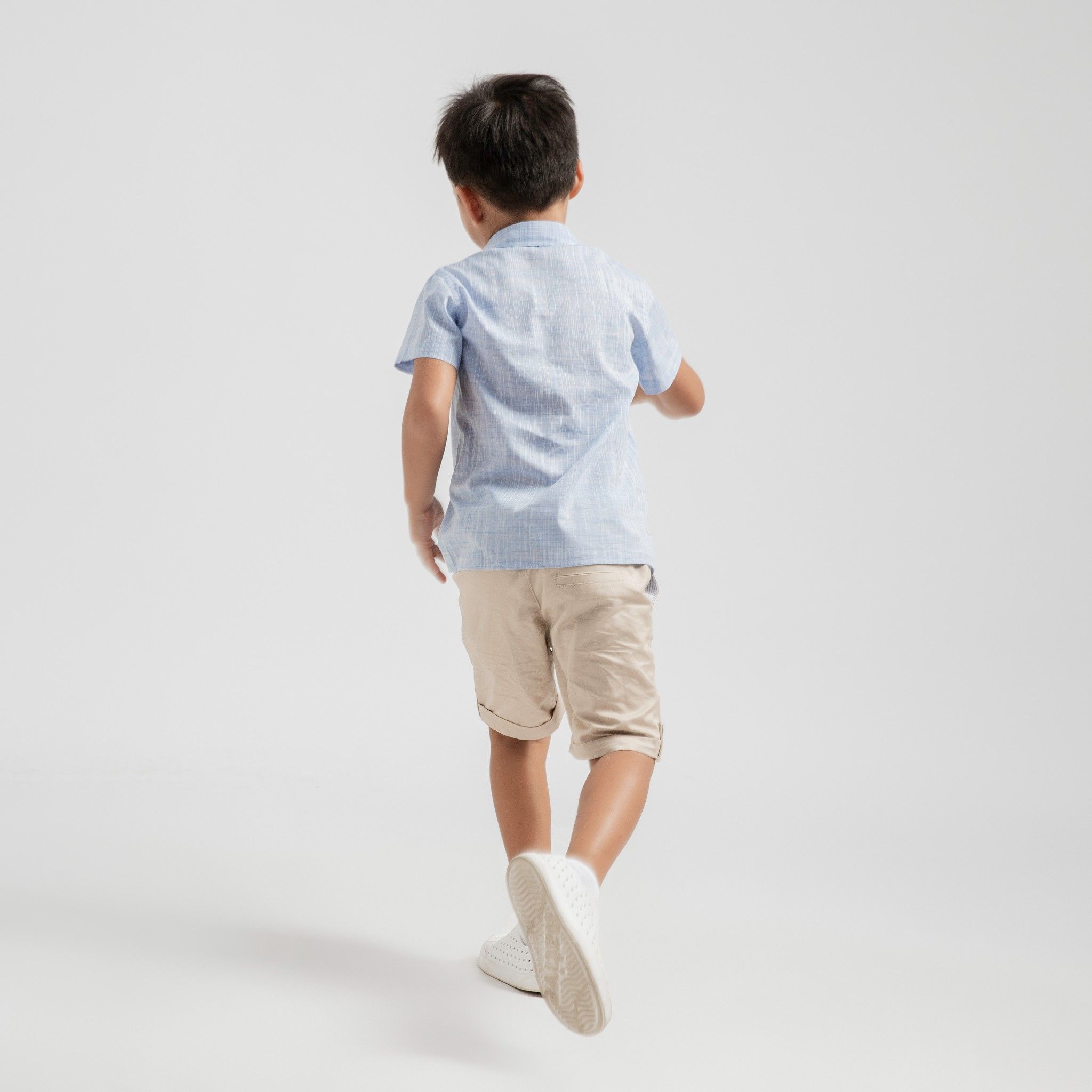 Quần shorts bé trai Brian - Khaki beige