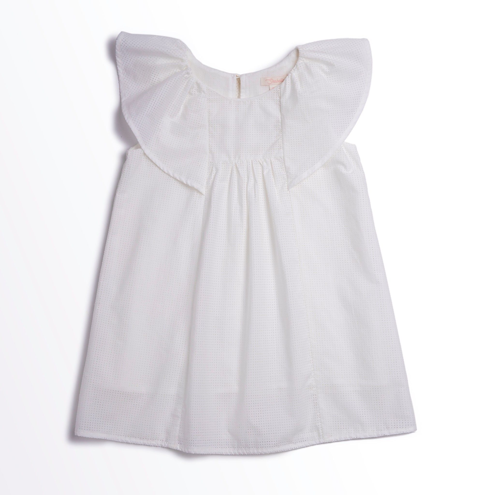 Đầm bé gái Blossom - Trắng lỗ