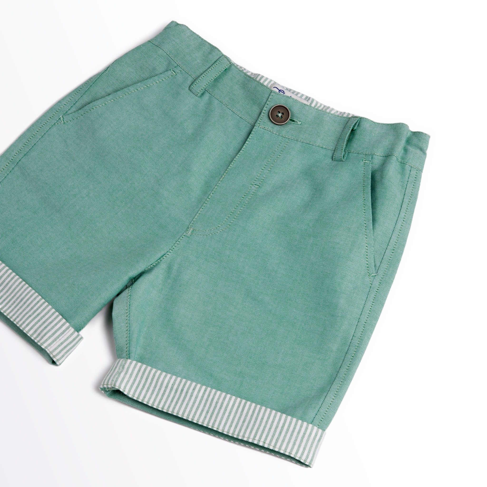 Quần shorts bé trai Liam - Pho xanh mint