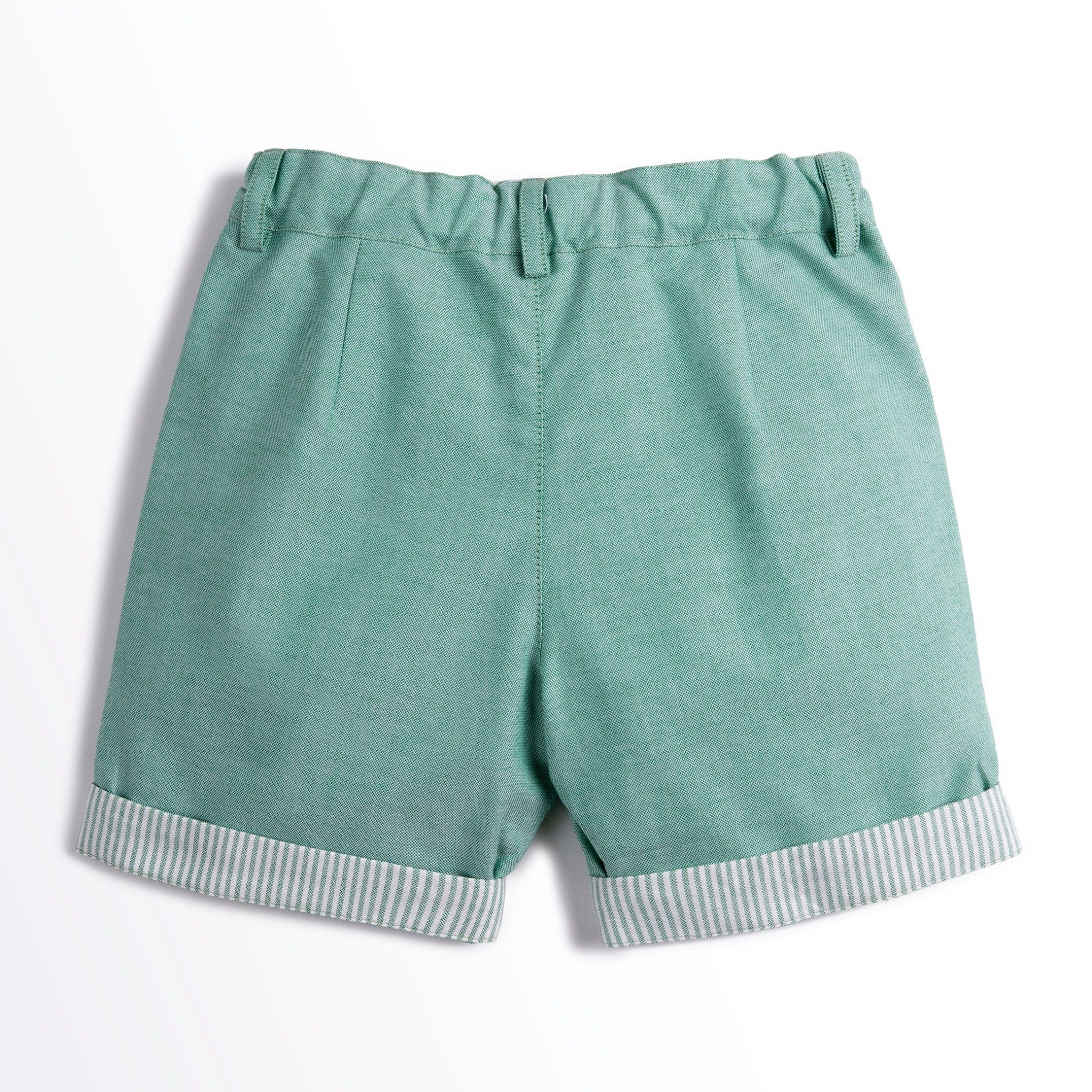 Quần shorts bé trai Liam - Pho xanh mint