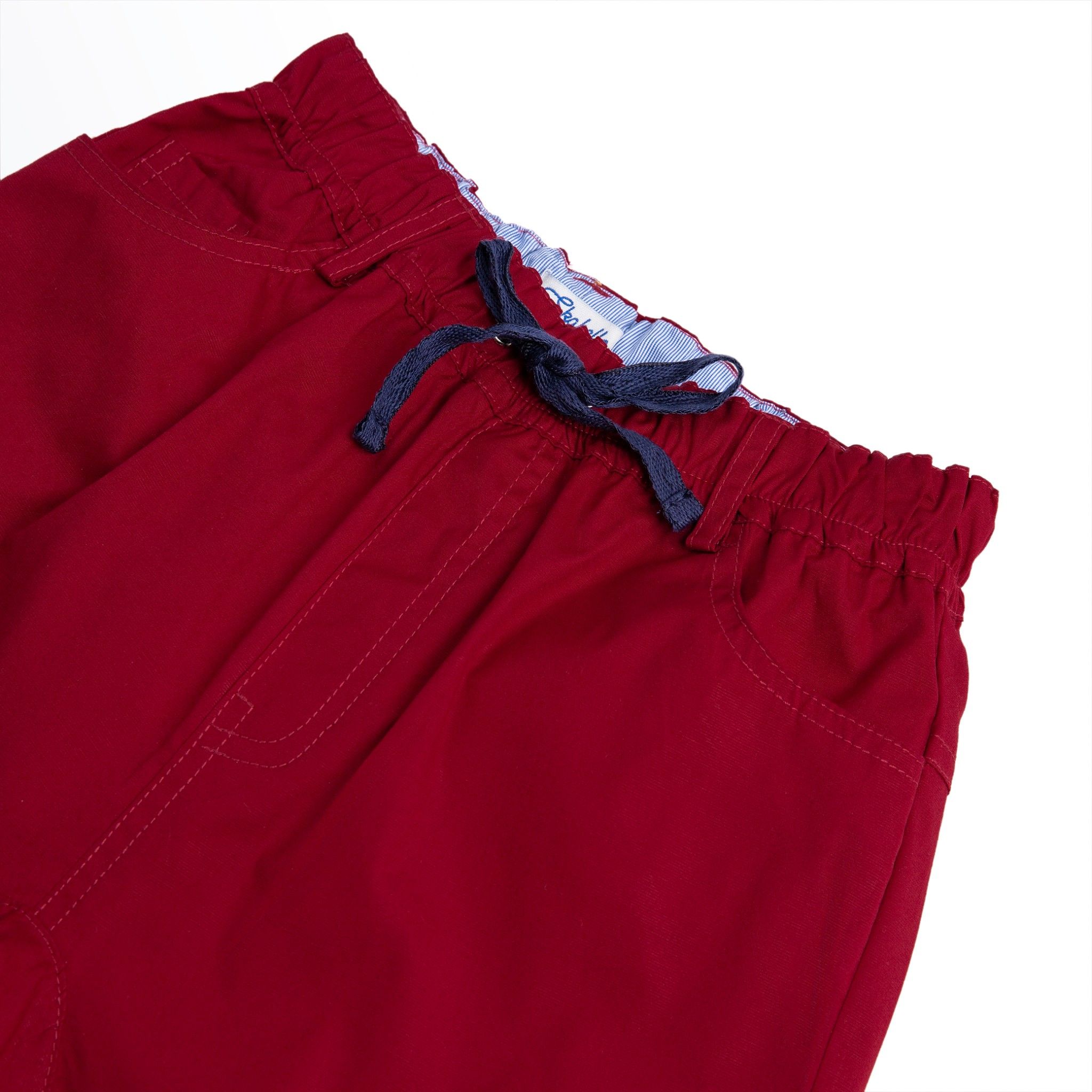Quần shorts bé trai Sam - Đỏ đô
