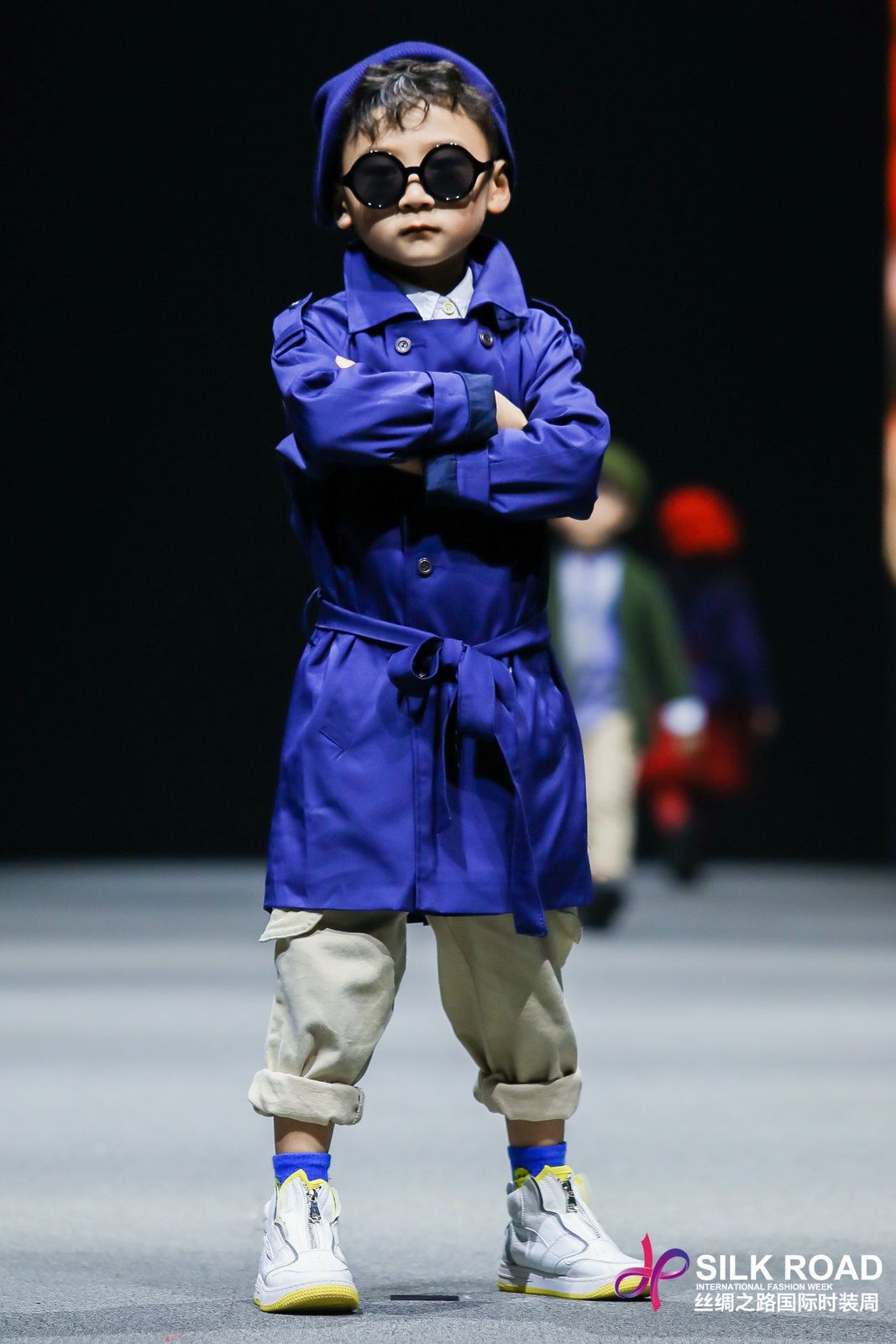 Áo khoác dài Collins - Xanh navy