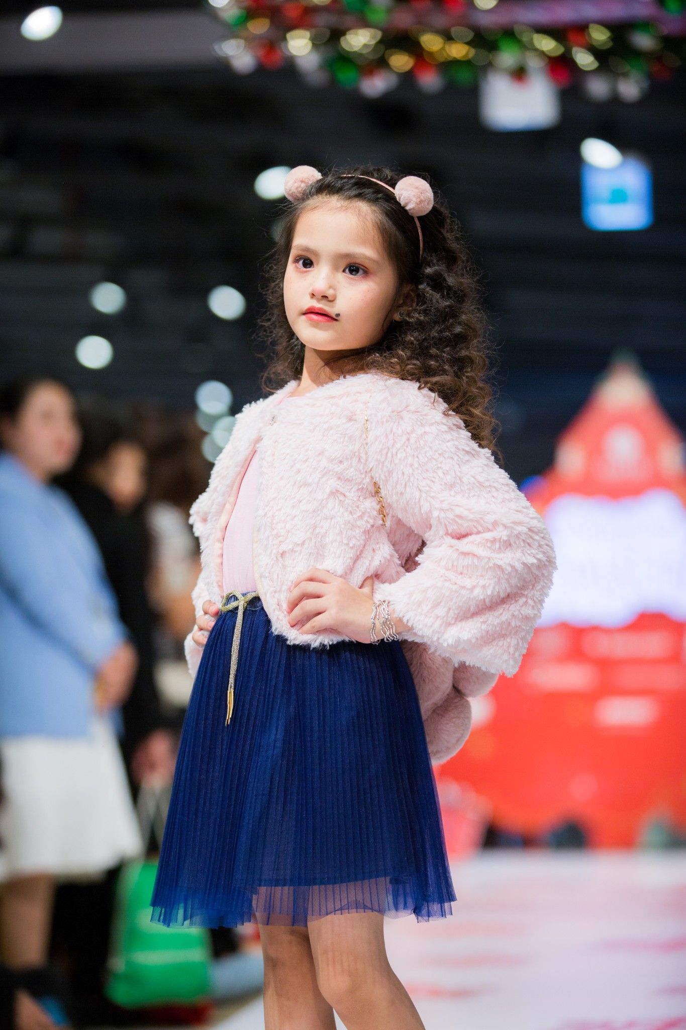 Váy Bé Gái Pauline - Xanh navy