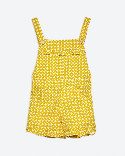 Bộ liền BG Sophie - Denim thú neon