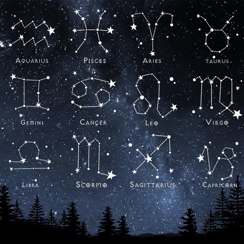 Sạc dự phòng, Bao hộ chiếu, Ốp di động - 12 Cung Hoàng Đạo - (12 Horoscope Signs)