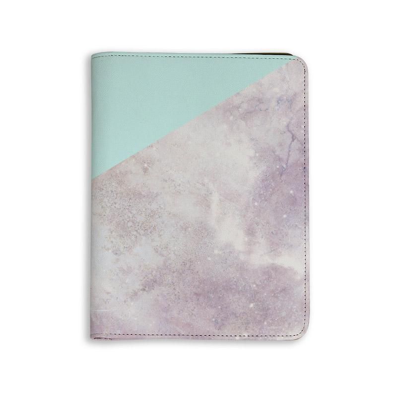 Bao Da Sổ - Marble Tím & Teal