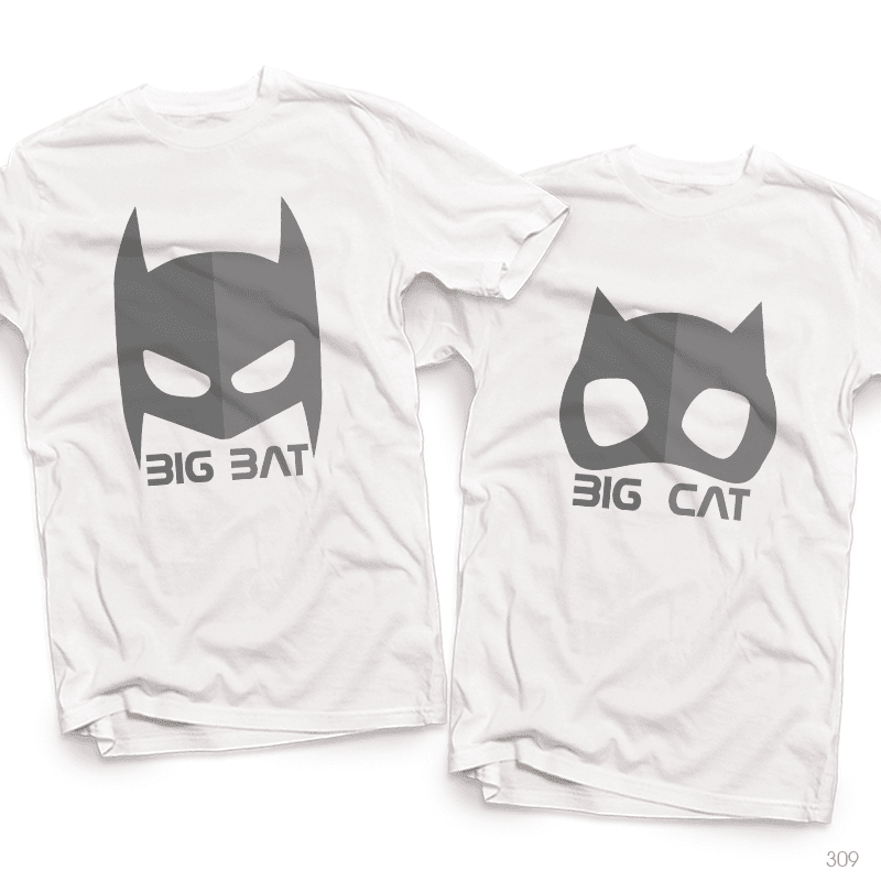 Áo đôi - Bat Mask Couple T shirt