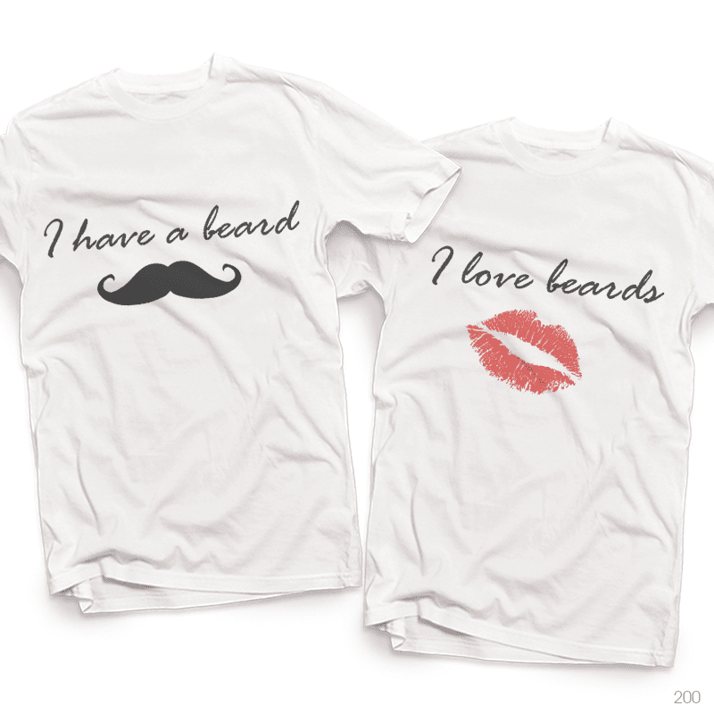 Áo đôi - Beard Couple T shirt