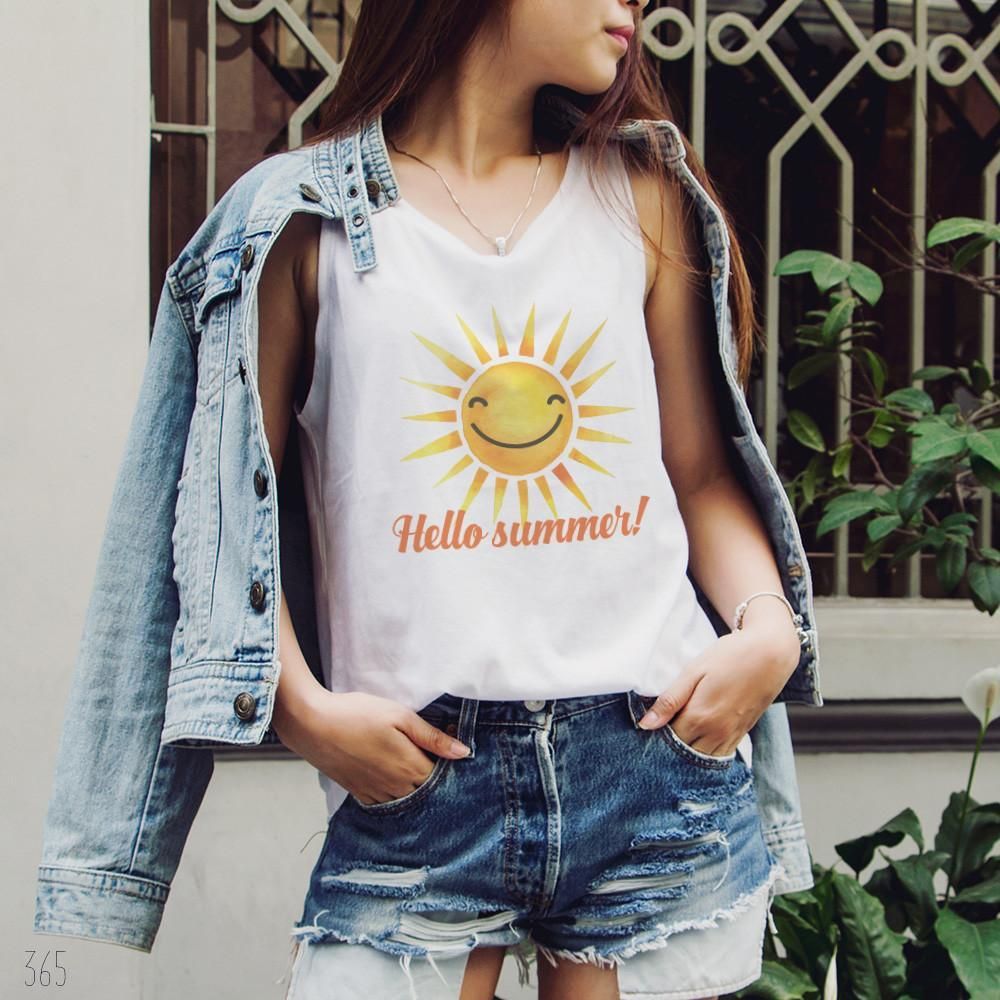 Áo tanktop Hello Summer