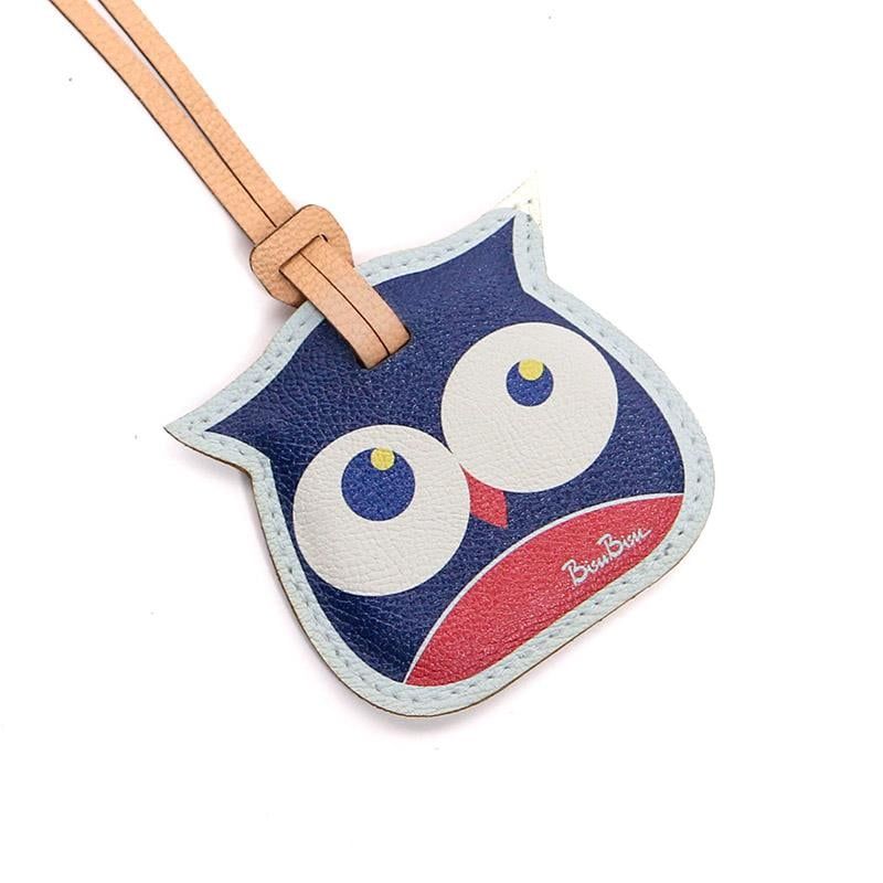 Bag charm - Con cú xanh - (Above the Clouds)