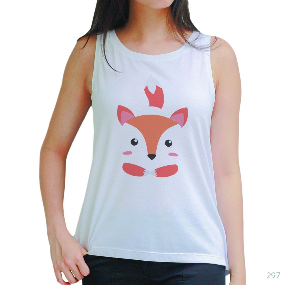 Cute Fox Tank Top