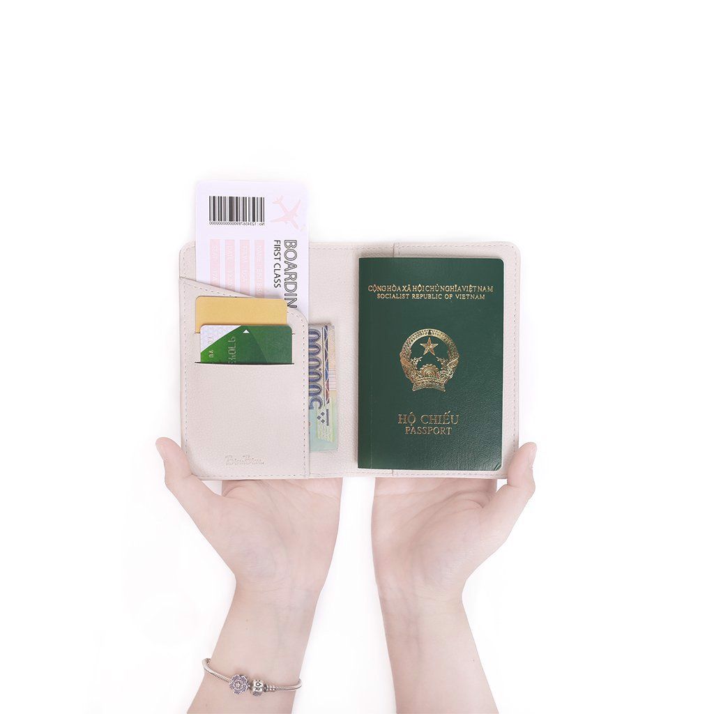 Bao hộ chiếu, Thẻ hành lý - Stamp
