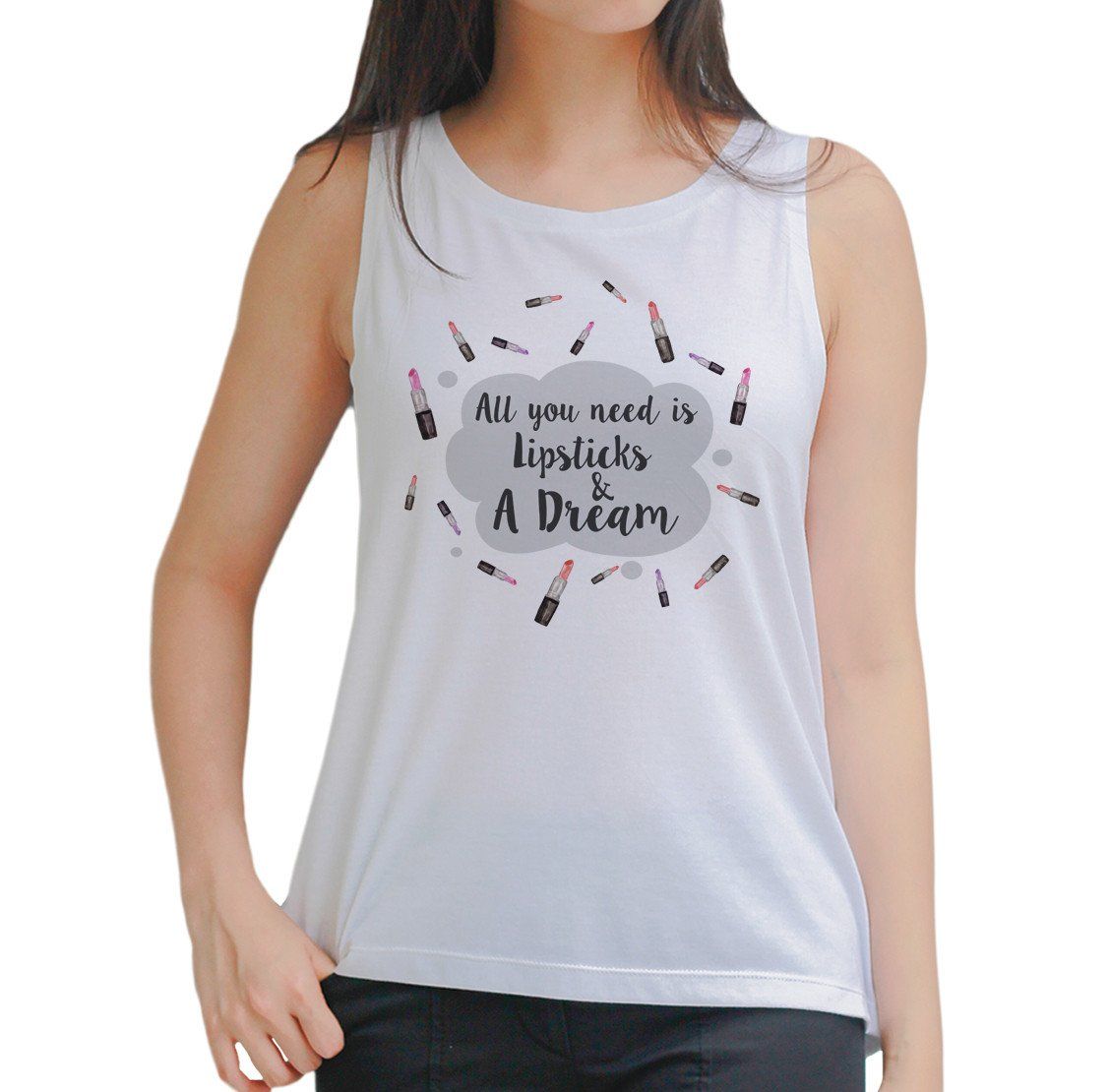 Lipsticks and a dream Tank Top