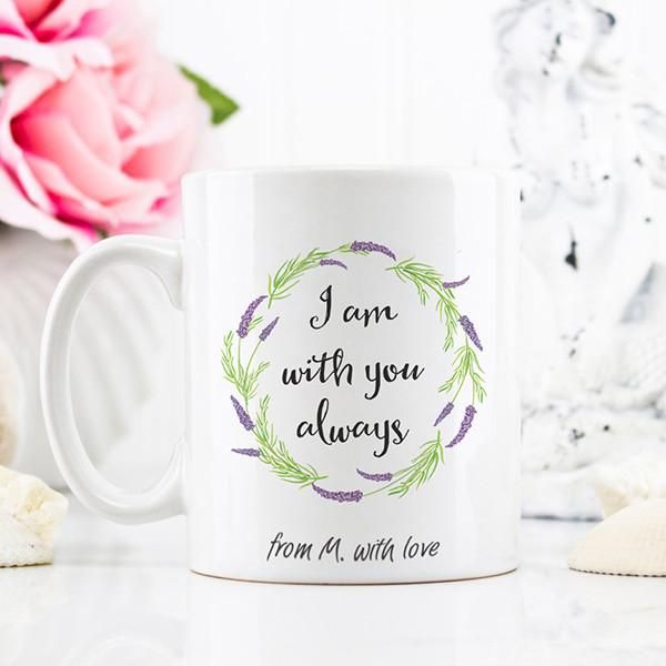 Ly sứ vòng hoa Lavender