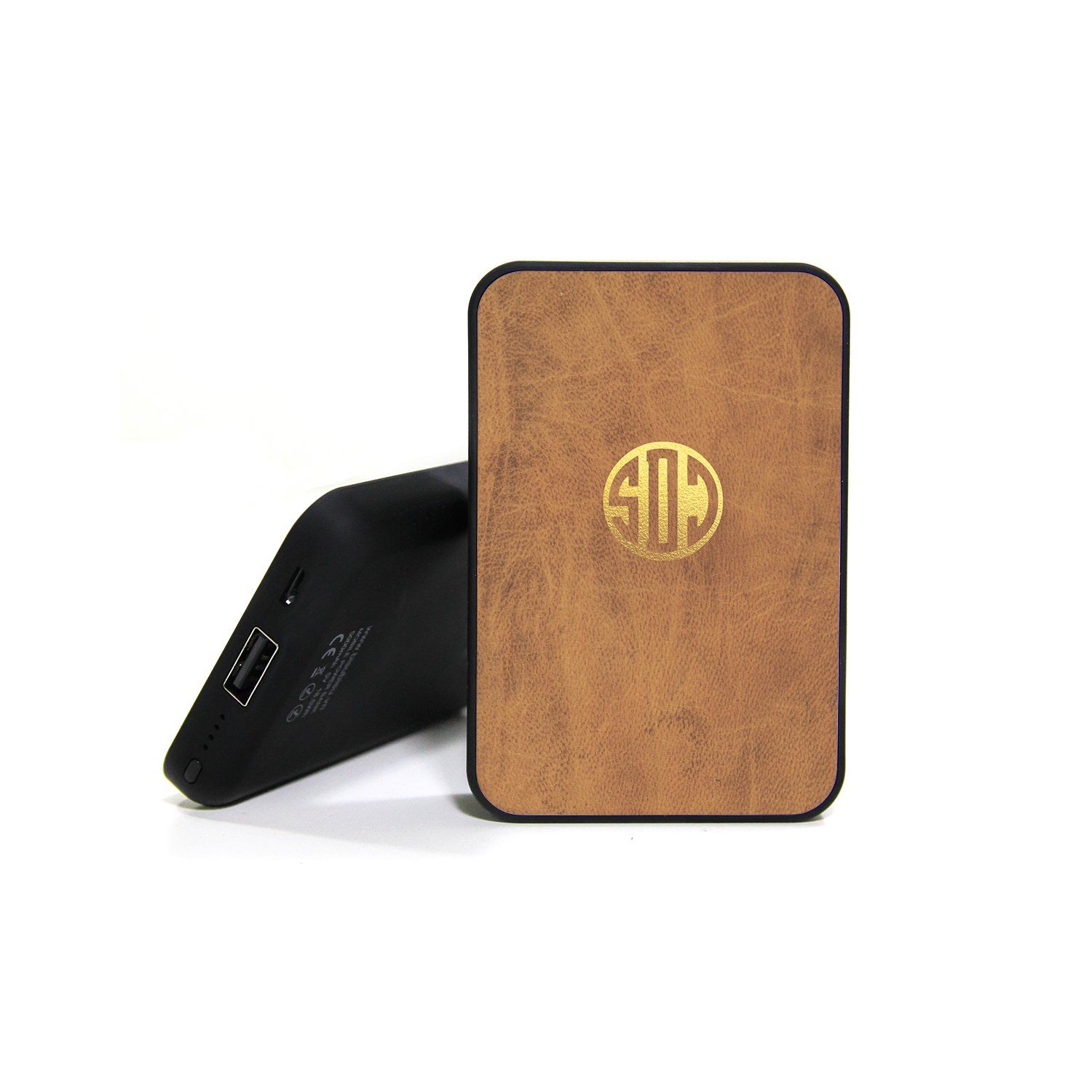 Sạc dự phòng Monogram Nâu