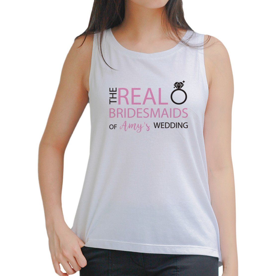 The Real Bridesmaid of ... Wedding Tank Top