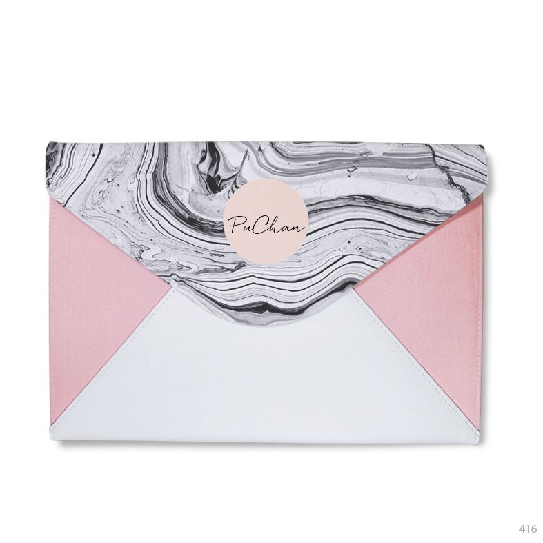Ví iPad/Macbook - Marble trắng đen