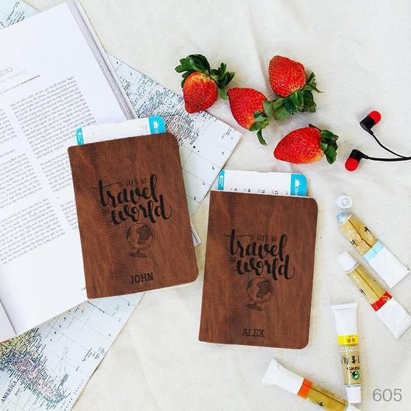 Bao da hộ chiếu đôi - Let's Go Travel The World
