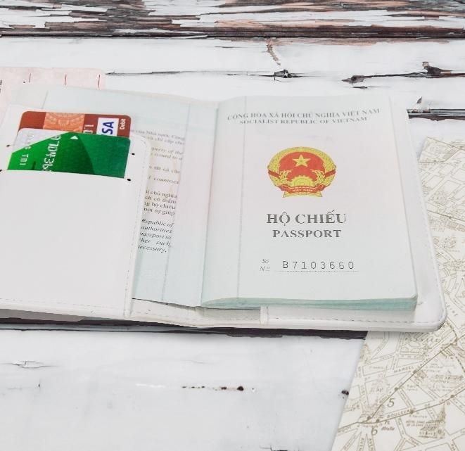 Bao da hộ chiếu đôi - cung Xử Nữ và Thiên Bình (Virgo và Libra)