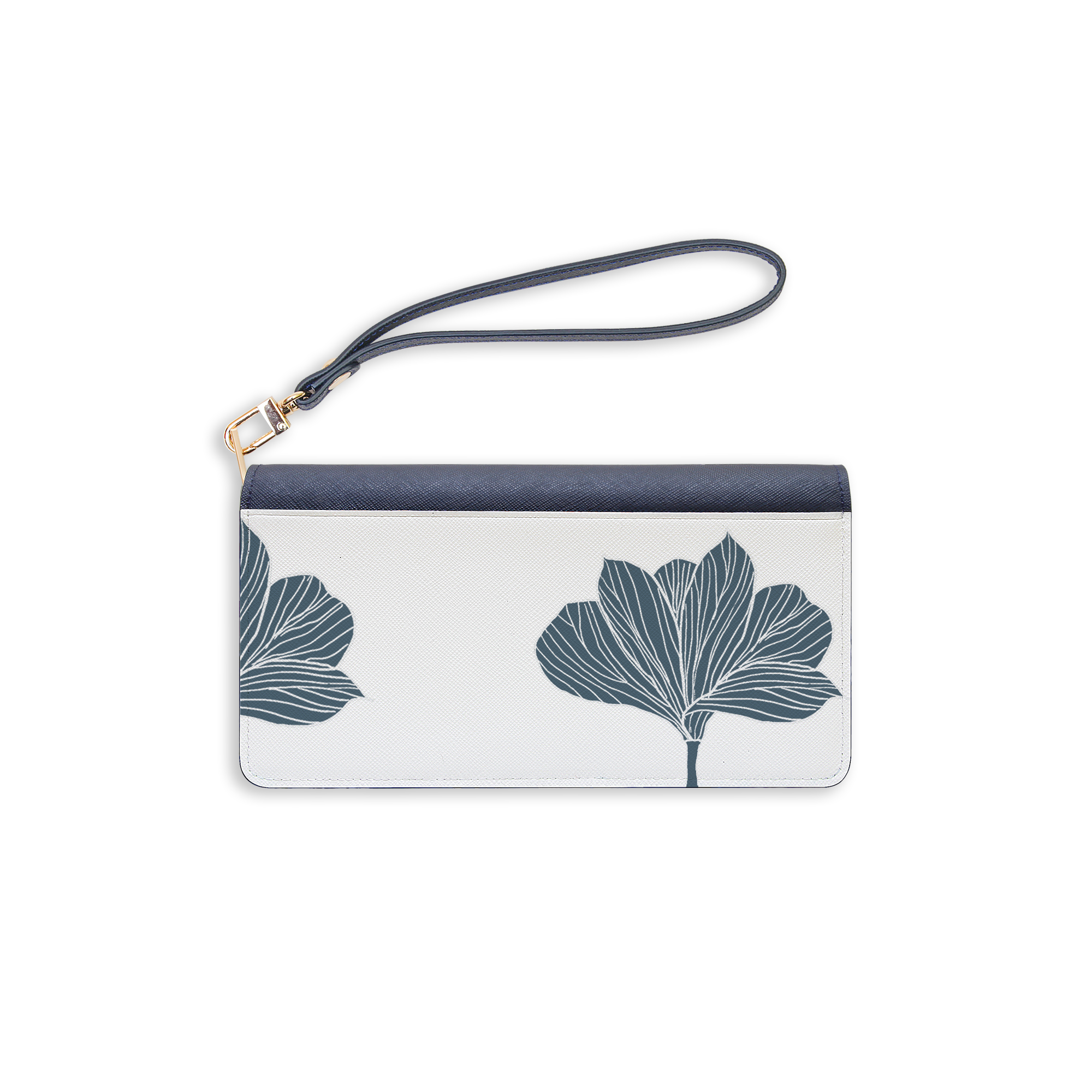 Ví Dài màu xanh Navy - Enternity Flowers