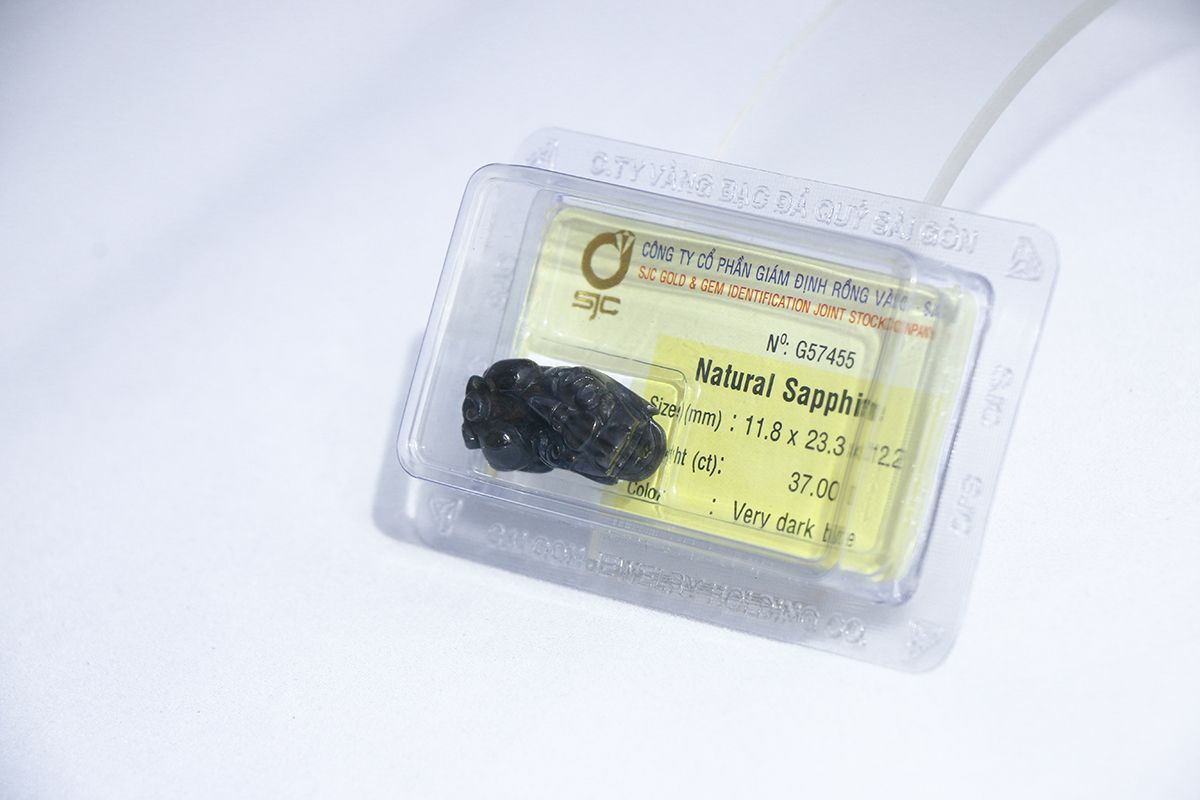 Đá phong thủy Tỳ Hưu Sapphire G57455