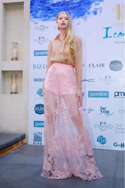 Áo Organza nẹp trước