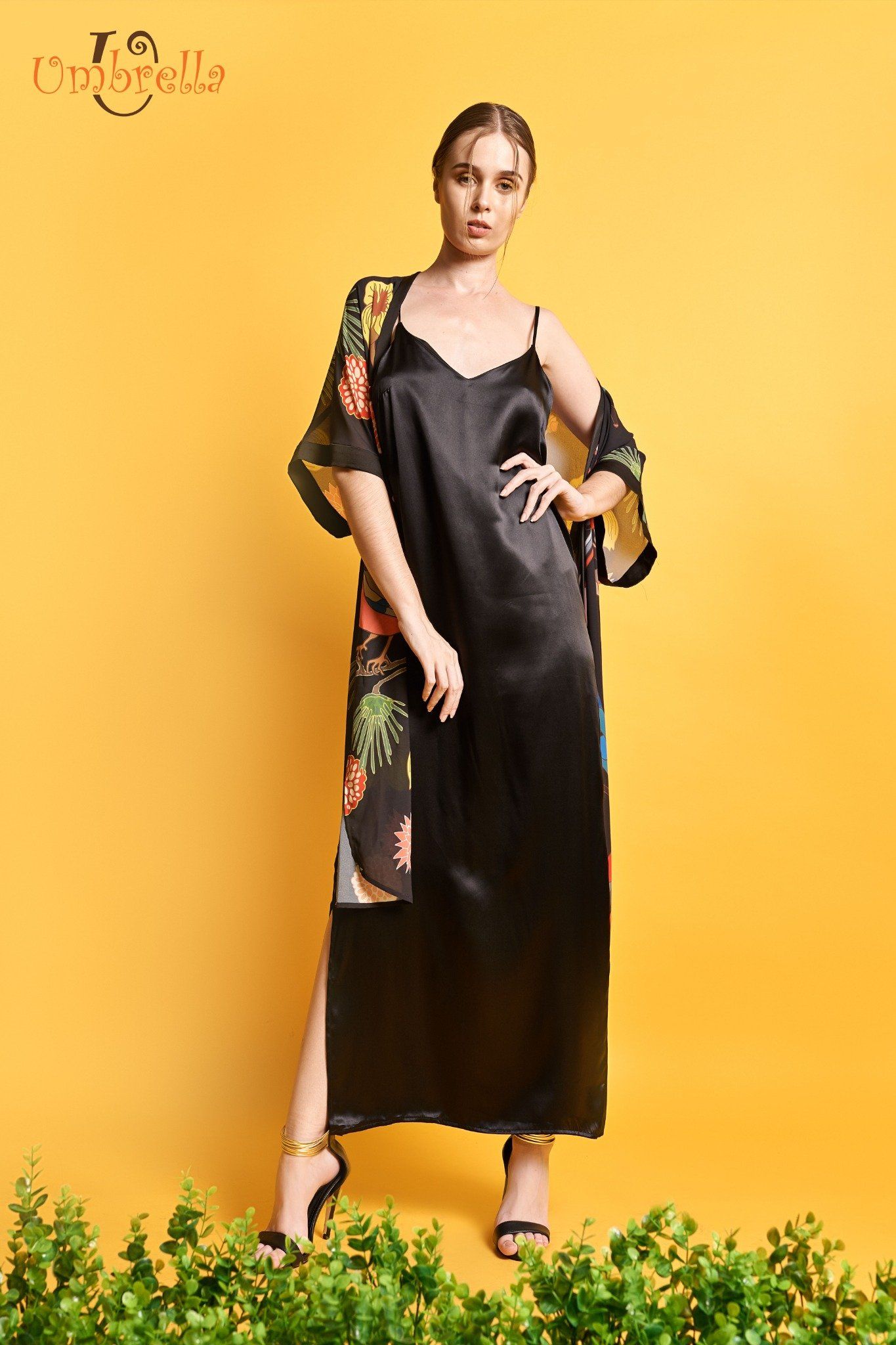 Áo kimono dài
