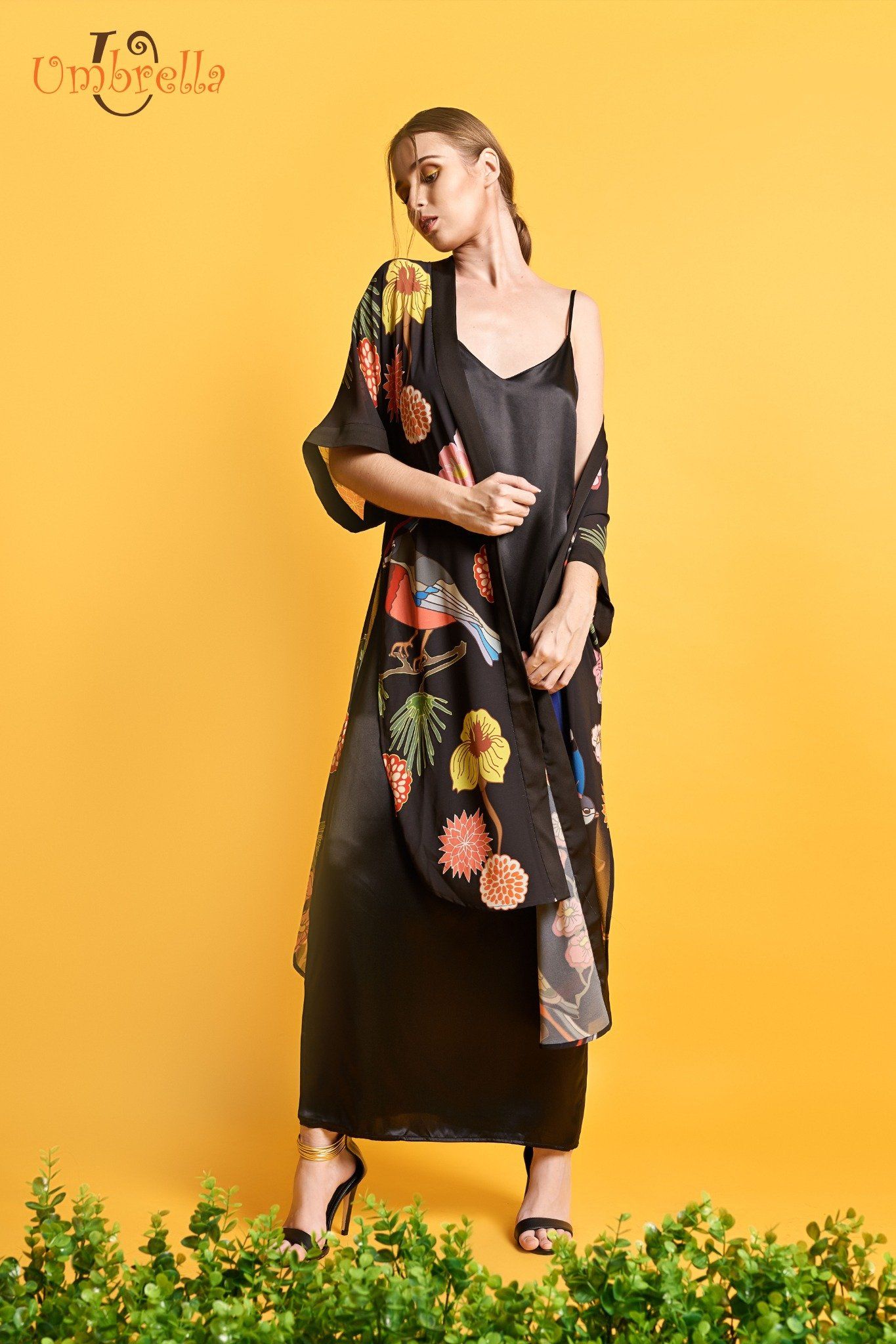 Áo kimono dài