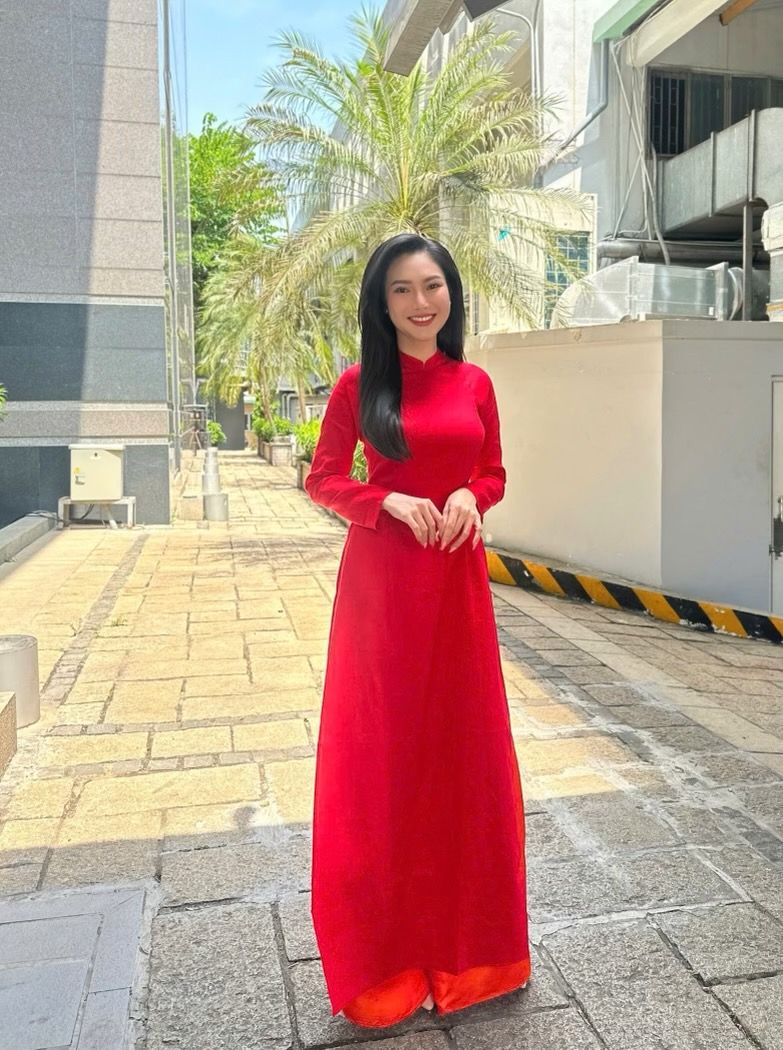 Áo dài Linen truyền thống