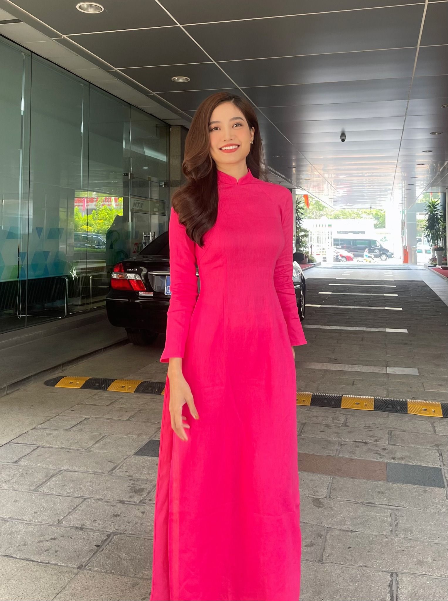Áo dài Linen truyền thống