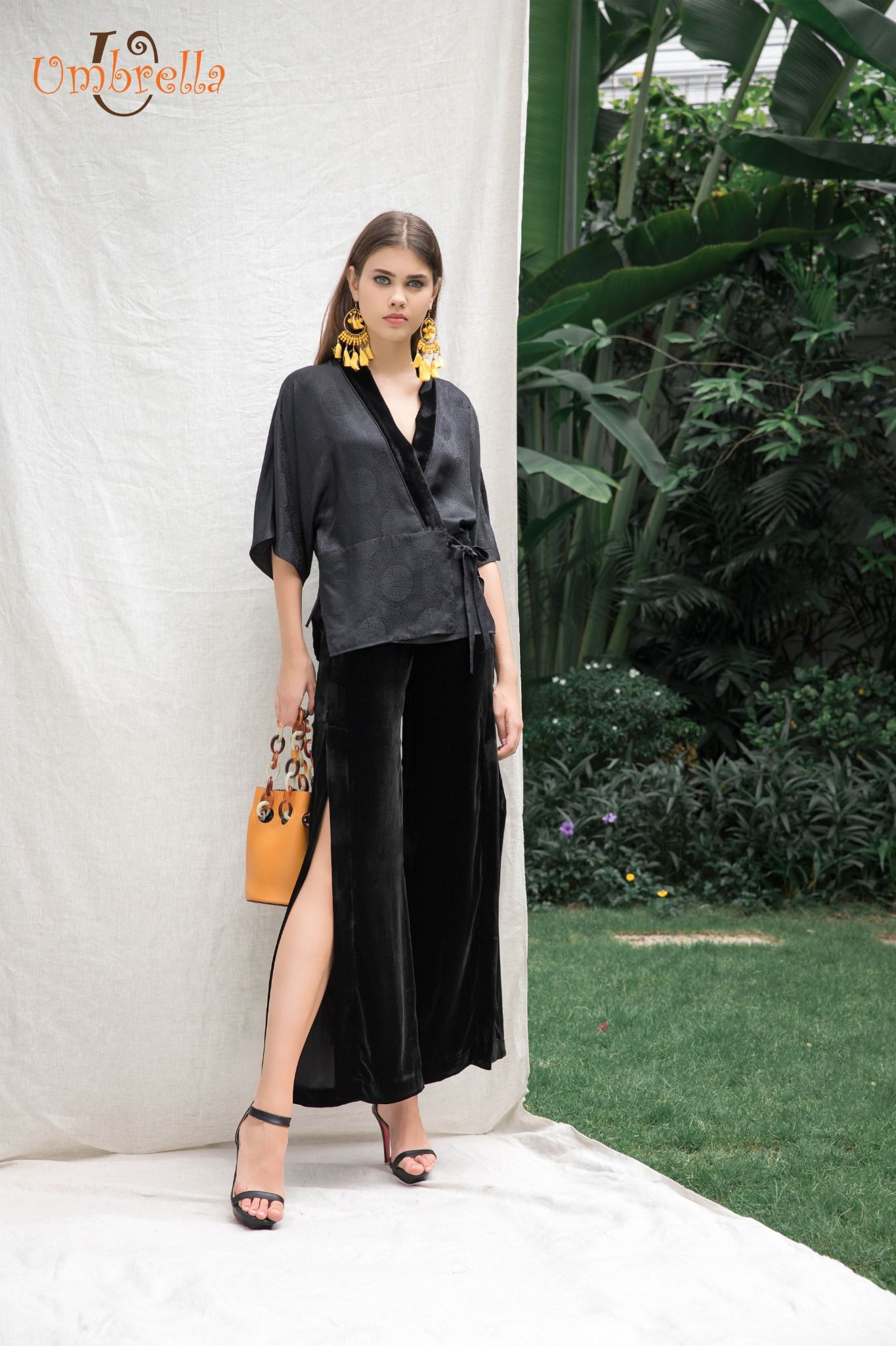 Áo Kimono thắt nơ nhỏ