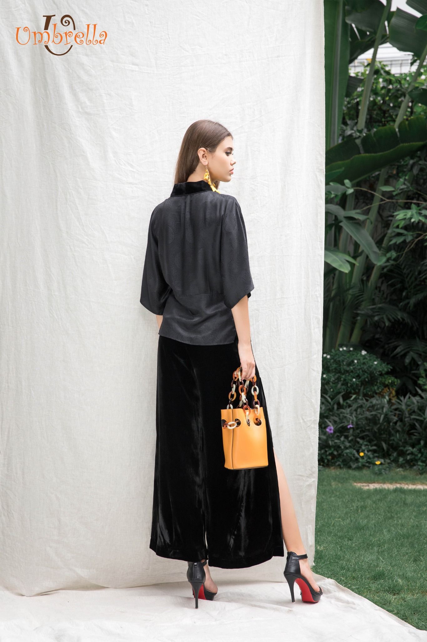 Áo Kimono thắt nơ nhỏ