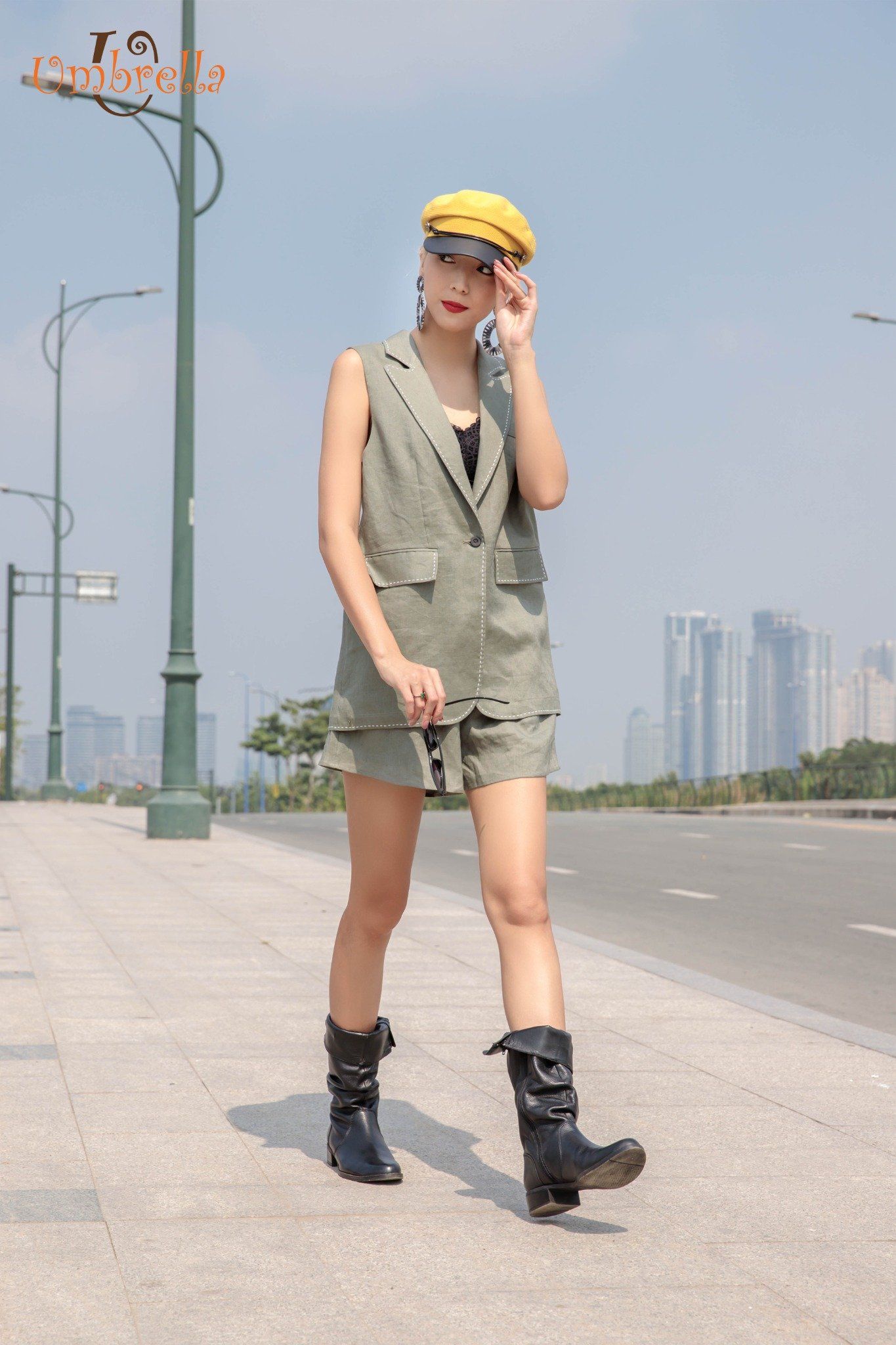 Áo Blazer không tay