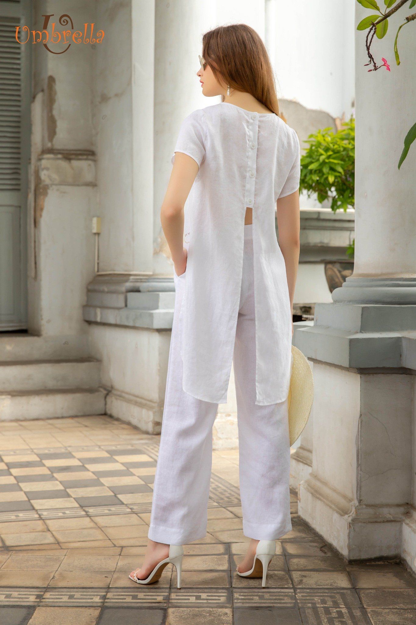 Quần Linen 2 ply