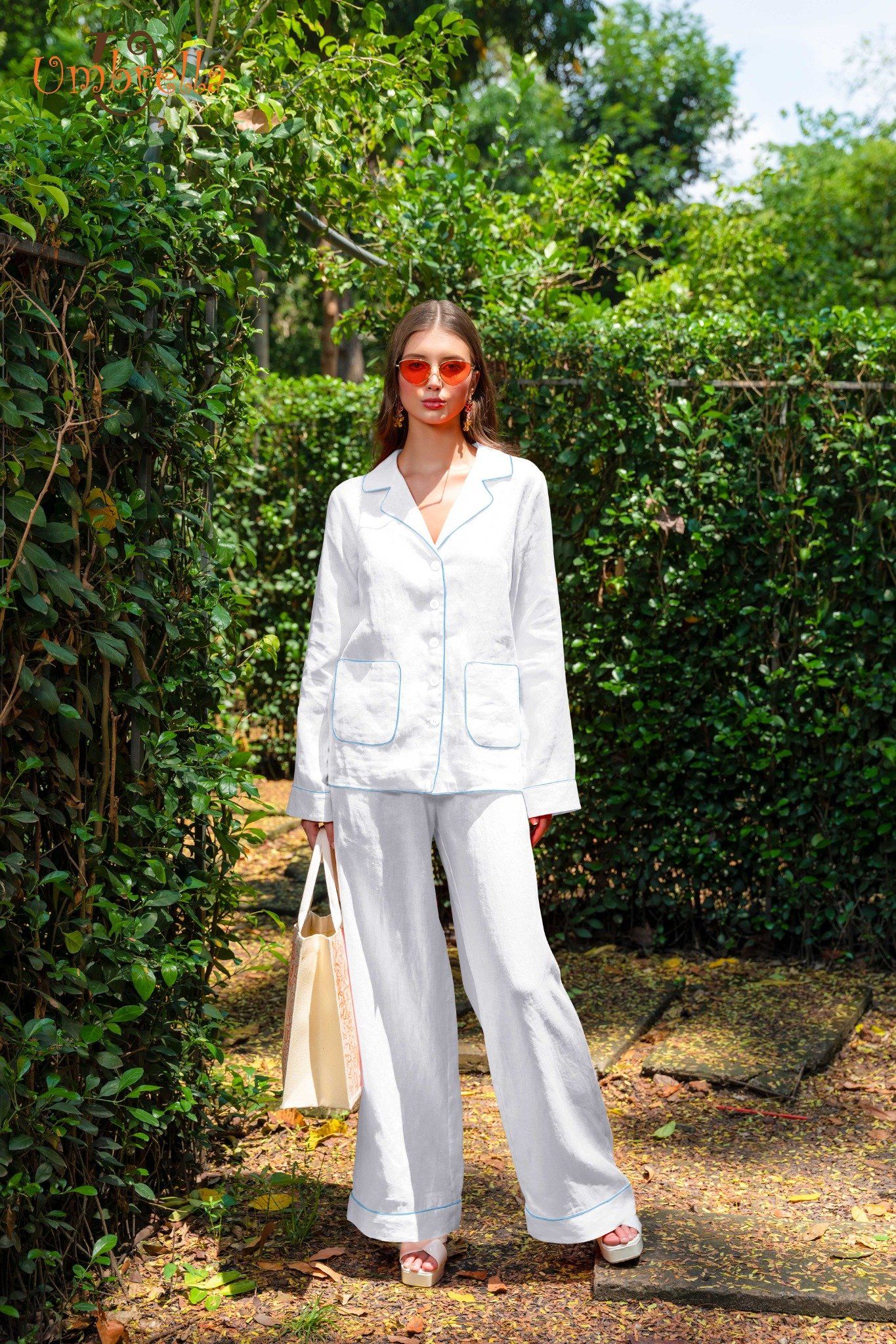 Quần Linen Lưng Thun Nẹp Lai