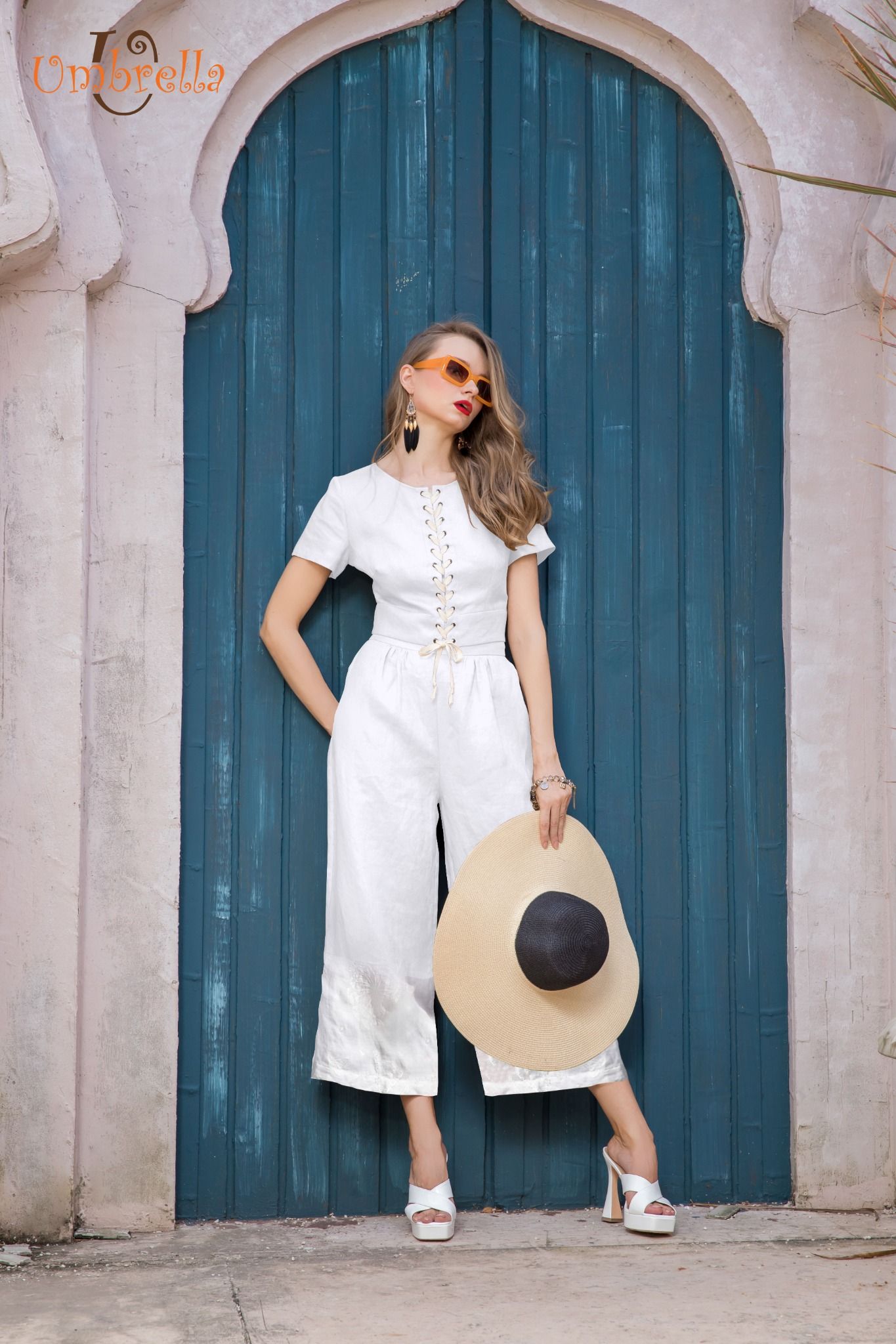Áo Linen Ziczac trước