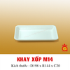 QQ-0021 - Khay xốp M14