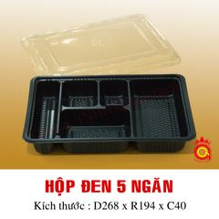 QQ-0025 - Hộp đen 5 ngăn