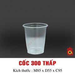 QQ-0051 - Cốc 300 thấp