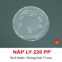 QQ-0066 - Nắp ly 220 PP