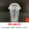 QQ-0077 - Cốc 400 PET