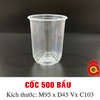 QQ-0079 - Cốc 500 Bầu