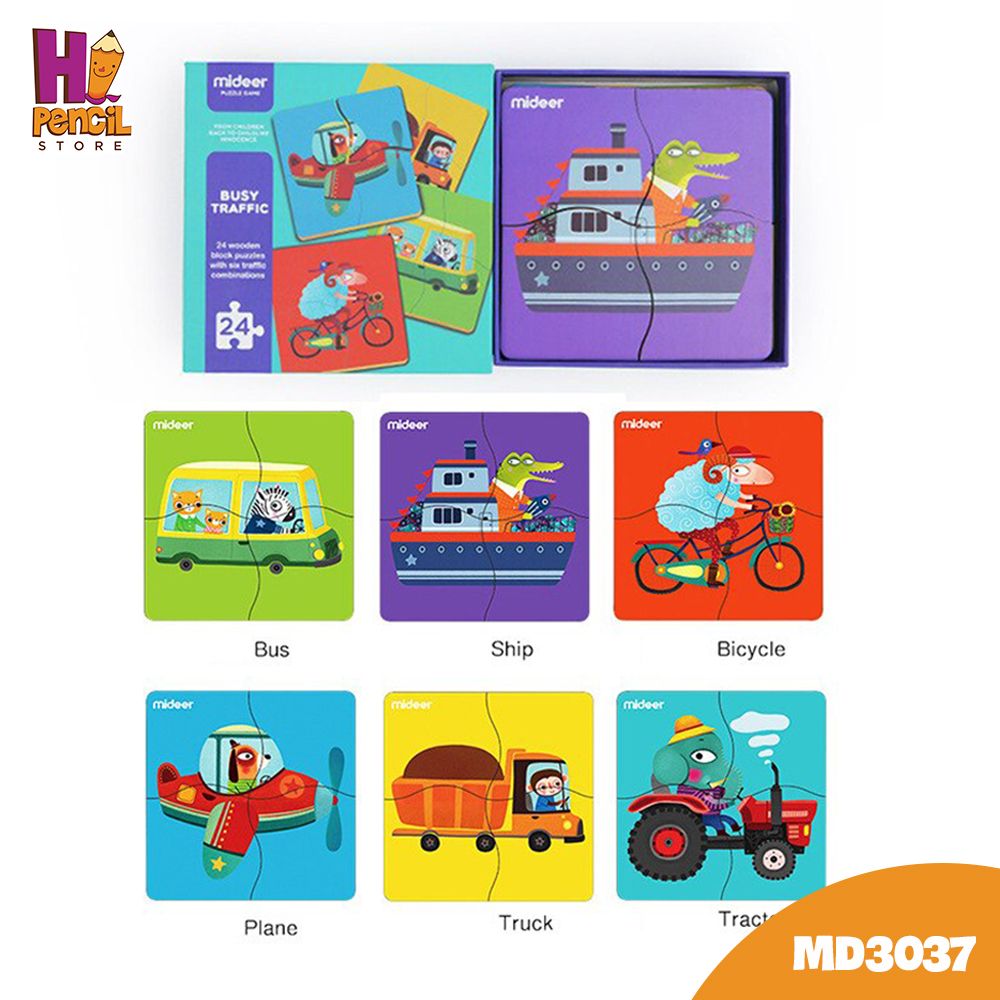 Bộ Xếp Hình 24 Mảnh