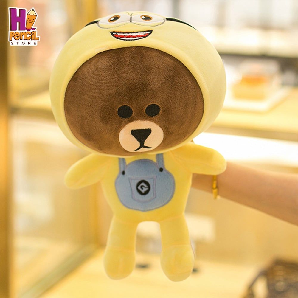 Gấu Bông Brown Mặc Áo Minion