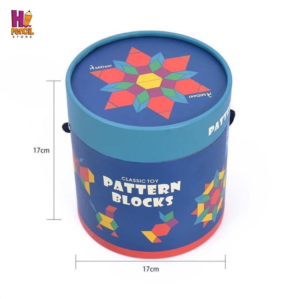 Bộ Xếp Hình Khối 250 Mảnh